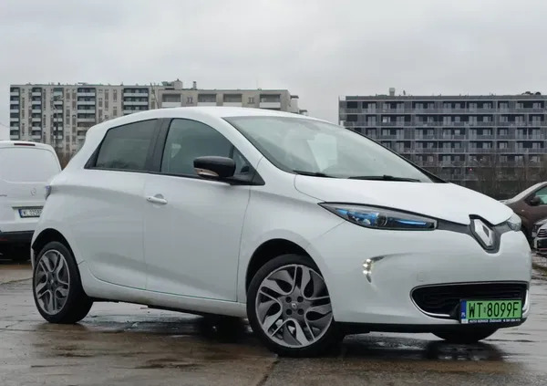 samochody osobowe Renault Zoe cena 54900 przebieg: 46119, rok produkcji 2017 z Warszawa